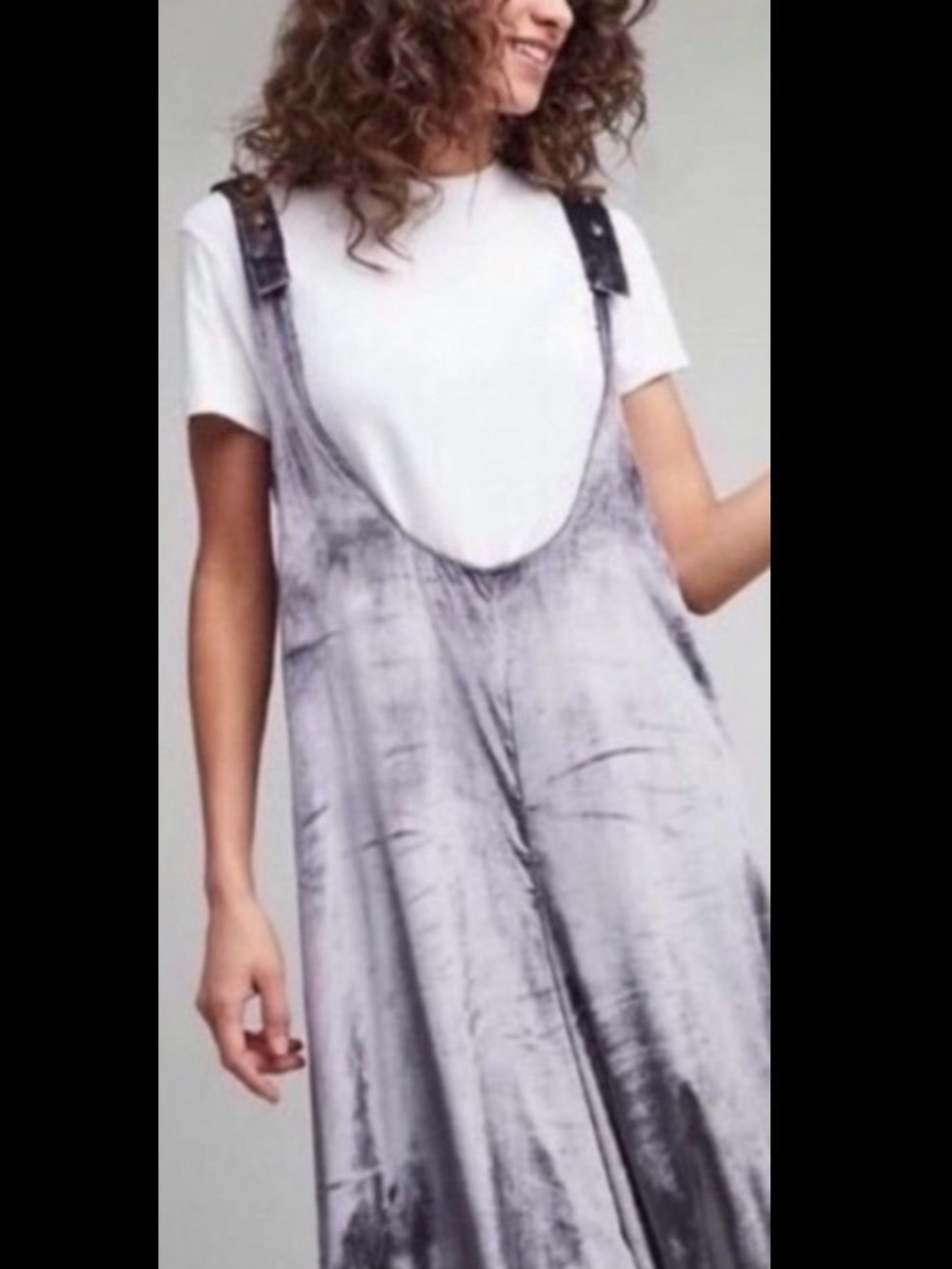Maeve by Anthropologie Monique Wide Leg Crushed Velvet Jumpsuit